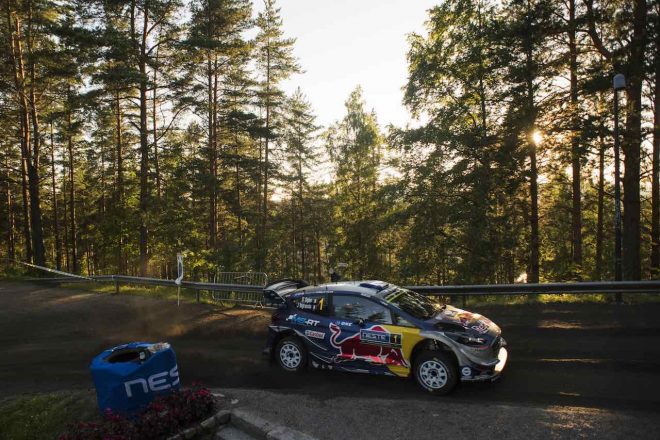 ポイントリーダーの座を守るセバスチャン・オジエは、事前テストで痛いクラッシュ