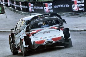 シェイクダウンでクラッシュしたユホ・ハンニネンのマシンは修復。無事SS1に出走した