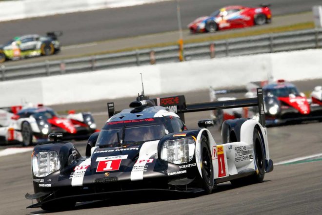 2016年型ポルシェ919ハイブリッドのハイダウンフォース仕様（通称スペック3）