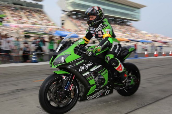 予選3番手のカワサキ・チームグリーン