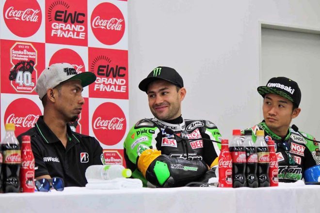 カワサキ・チームグリーン　渡辺一馬／レオン・ハスラム／アズラン・シャー・ビン・カマルザマン組