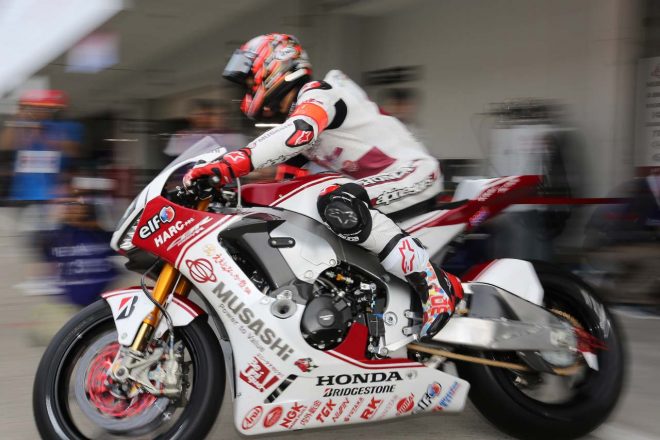 中上貴晶／MuSASHi RT HARC-PRO.ホンダ