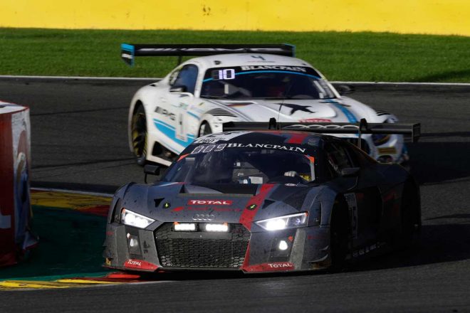 25号車アウディR8 LMS 2017スパ24時間