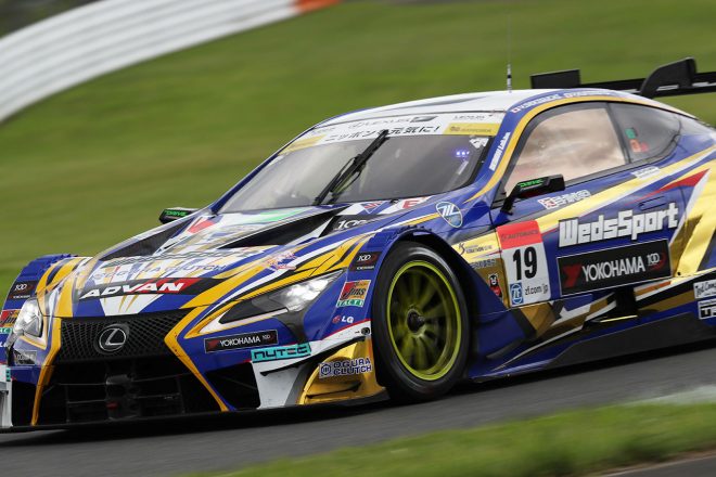 予選Q1で突如リヤのグリップを失ったというWedsSport ADVAN LC500