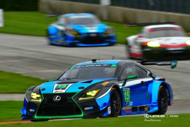 15号車レクサスRC F GT3 2017WSCC第9戦ロード・アメリカ