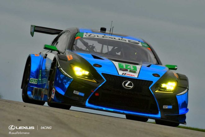 14号車レクサスRC F GT3 2017WSCC第9戦ロード・アメリカ