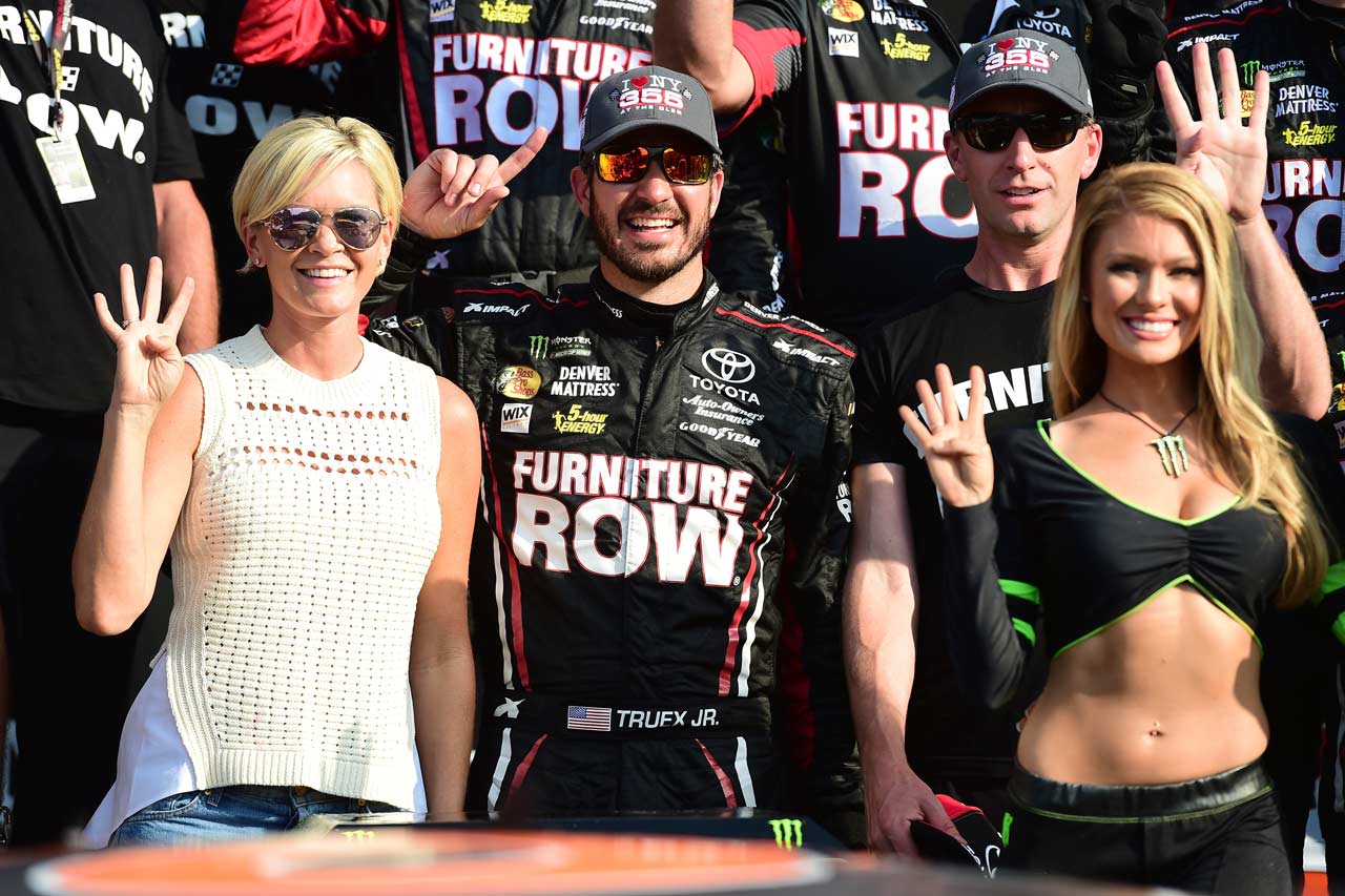 今季4勝目を挙げたマーティン・トゥルーエクス・Jr.