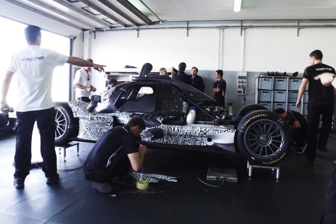 ポール・リカールでテストを行うアキュラARX-05