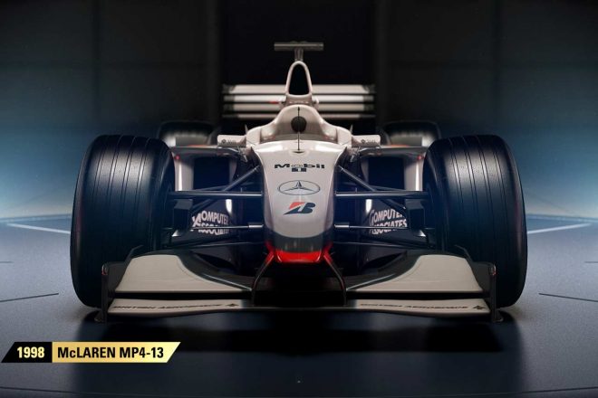 ミカ・ハッキネンがチャンピオンに輝いた1998年のマシン、マクラーレンMP4-13