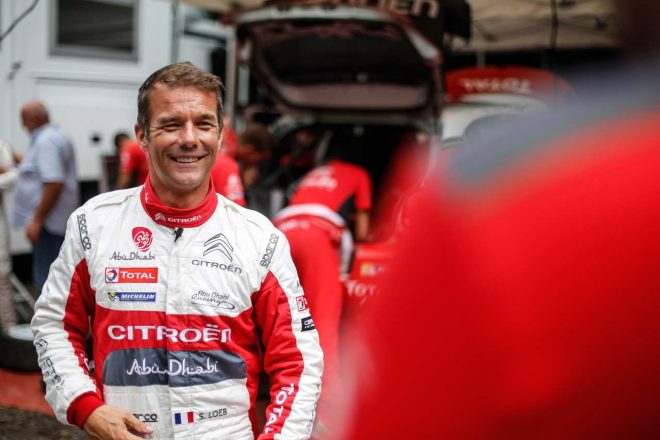 古巣シトロエンとともにC3 WRCのテストを行なったセバスチャン・ローブ