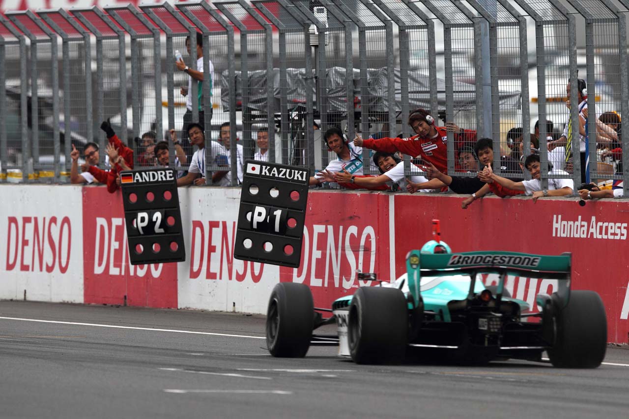 強敵外人軍団相手に僅差で快勝した中嶋一貴