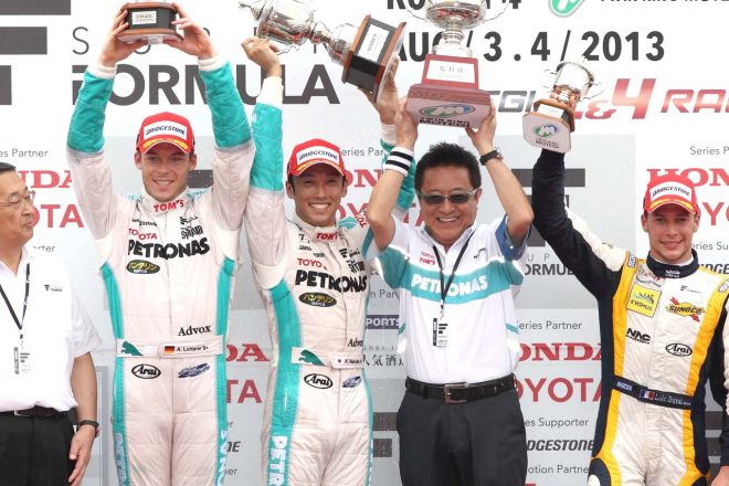 強敵外人軍団相手に僅差で快勝した中嶋一貴