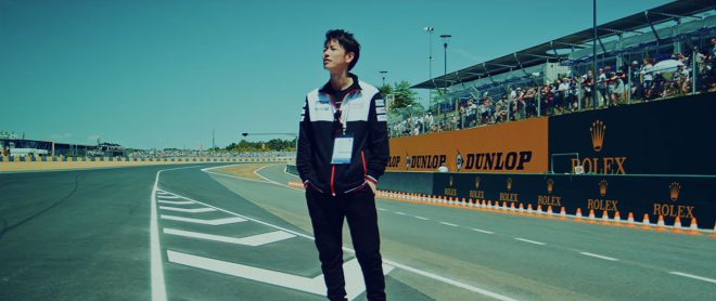 佐藤健さんは初めてサルト・サーキットを訪れた