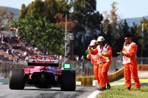2017年シーズン序盤、立て続けにターボに不具合が発生したフェラーリSF70H