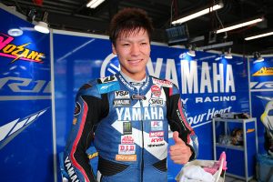 JSB1000で初のポールポジションを獲得した野左根航汰(YAMAHA FACTORY RACING TEAM #5)