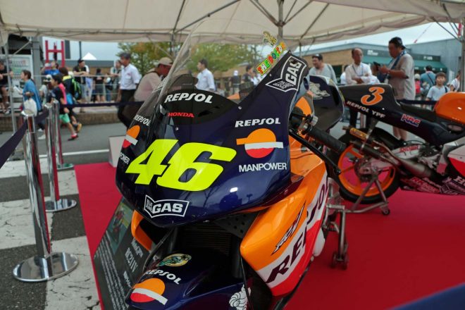 タイムトラベルレースに登場するRC211V