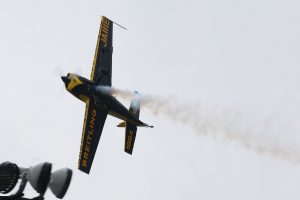 もてぎの空を飛ぶ室屋義秀