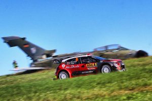 アンドレアス・ミケルセン(シトロエンC3 WRC) 2017年WRC第10戦ドイチェランド