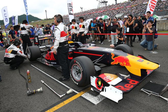 決勝レース、ガスリーはミディアムタイヤでのスタートを選択した