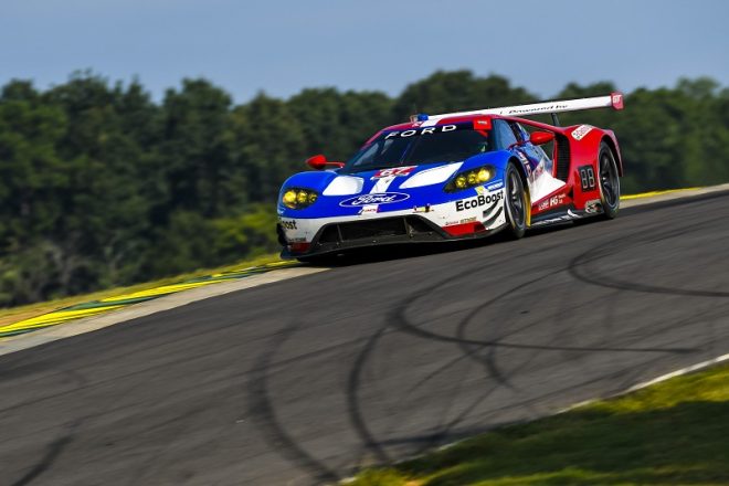 2位に入ったフォード・チップ・ガナッシレーシングの67号車フォードGT