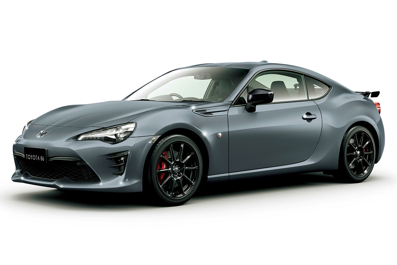 新設定されたトヨタ86 GT“Limited・Black Package”（ソリッドグレー）＜オプション装着車＞