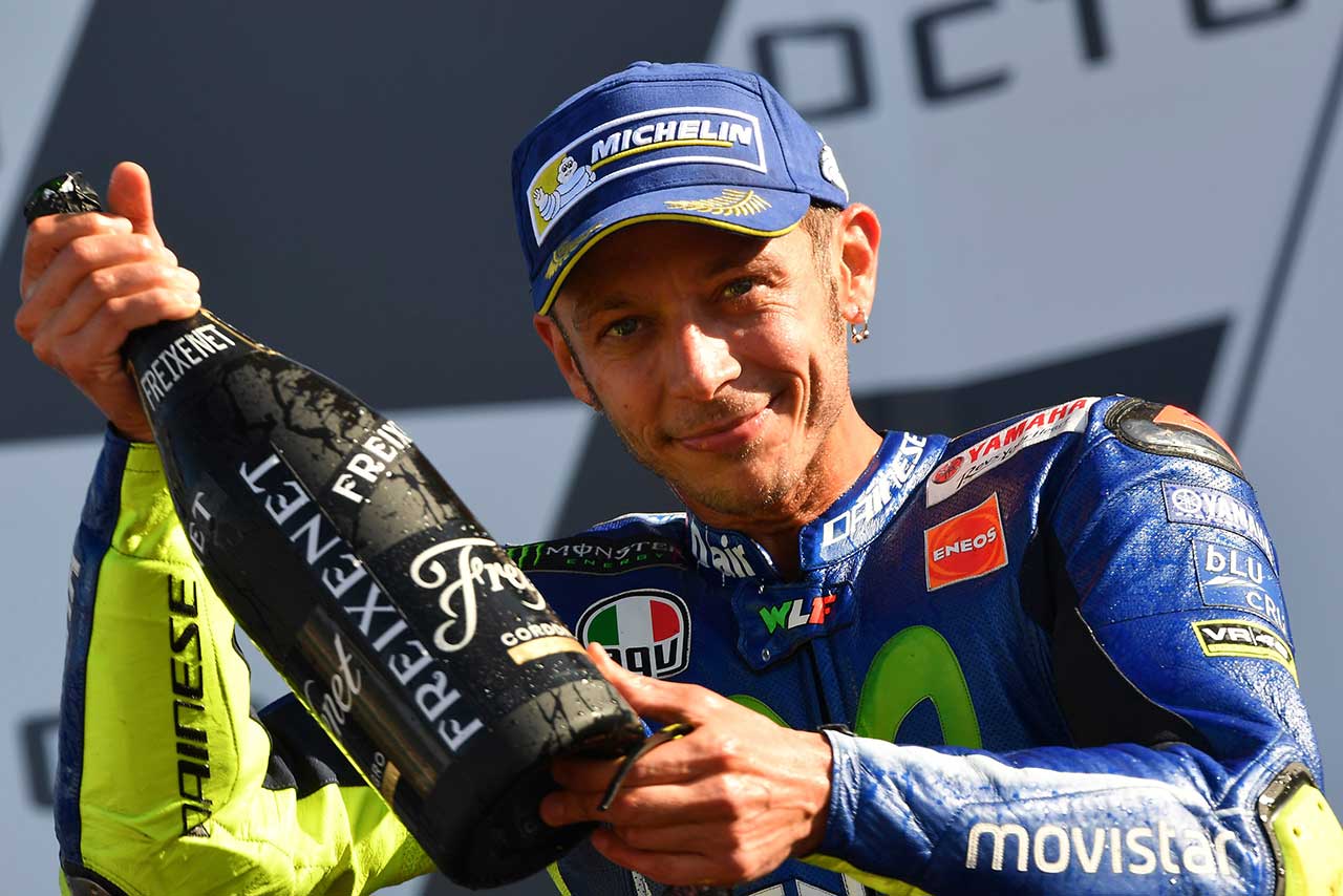 MotoGP第13戦サンマリノGPを欠場するバレンティーノ・ロッシ