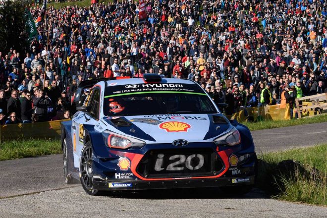 ヒュンダイが投入しているi20クーペWRCは、これまで3勝を挙げている