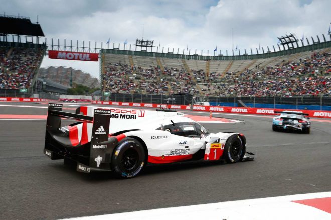 1号車ポルシェ919ハイブリッド 2017年WEC第5戦メキシコ