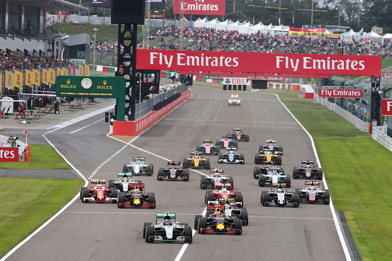 2016年F1日本GPのスタート