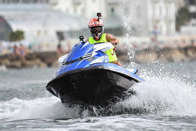 ヨハン・ザルコの水上レースの走り