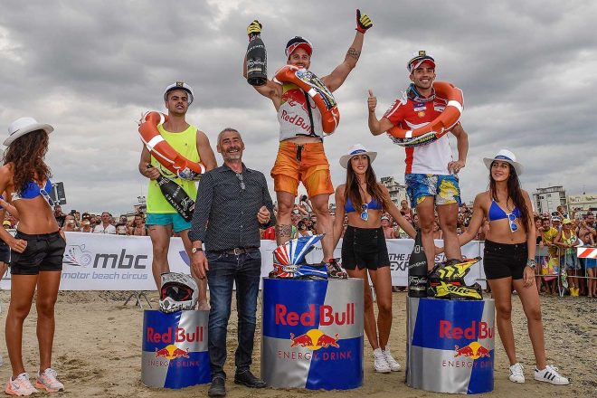 水上レースでも優勝を飾ったアンドレア・ドビジオーゾ