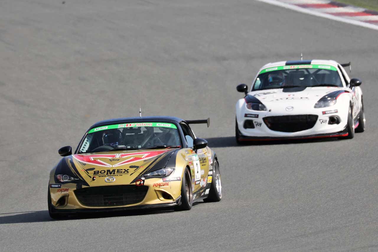 BOMEXロードスター　2017年スーパー耐久第5戦富士