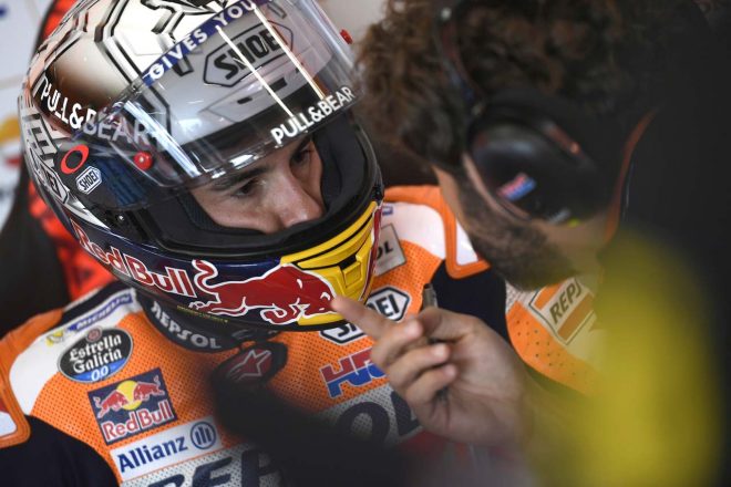 ランキング2番手につけているマルク・マルケス／レプソル・ホンダ・チーム