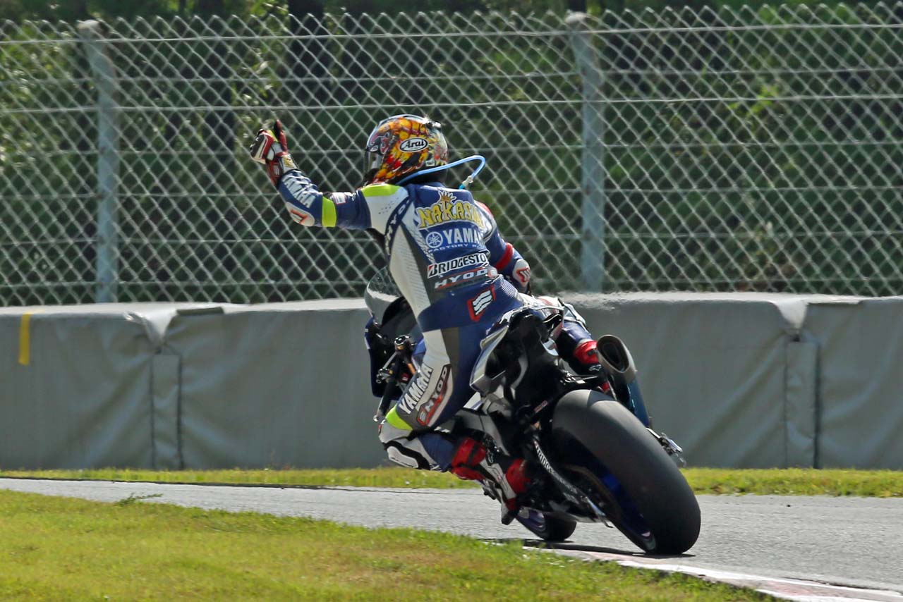 中須賀克行（YAMAHA FACTORY RACING TEAM）