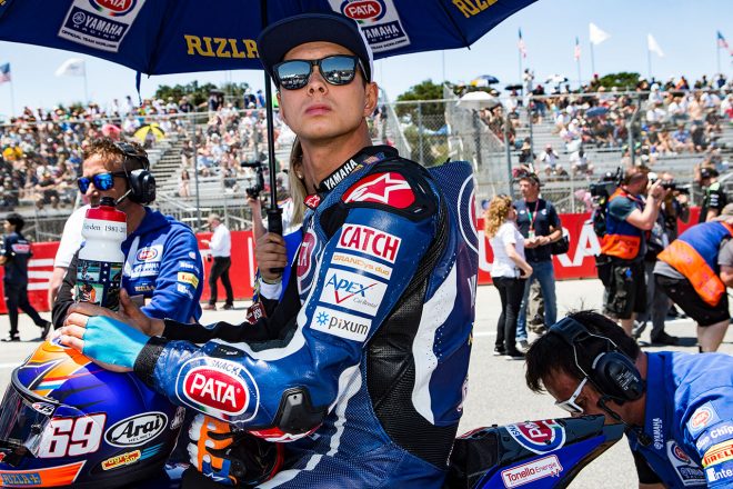 第14戦アラゴンGPで代役起用されたマイケル・ファン・デル・マーク