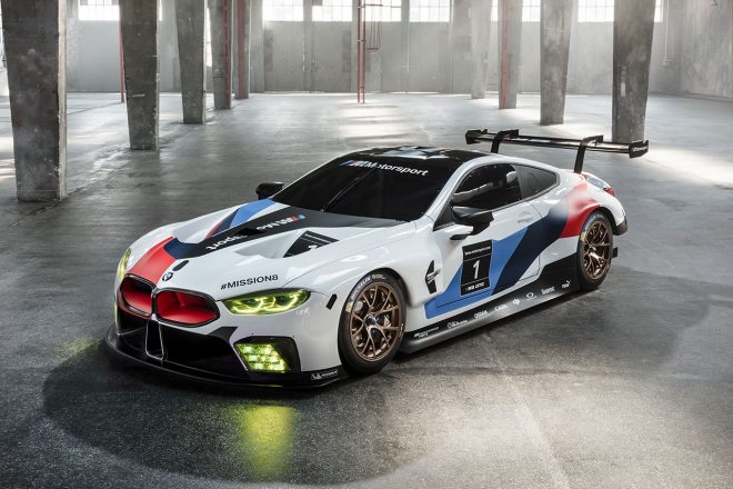 BMWが公開した新型GTEマシンの『BMW M8 GTE』