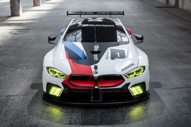 BMWが公開した新型GTEマシンの『BMW M8 GTE』