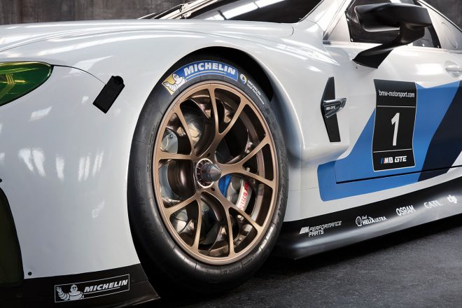 BMWが公開した新型GTEマシンの『BMW M8 GTE』