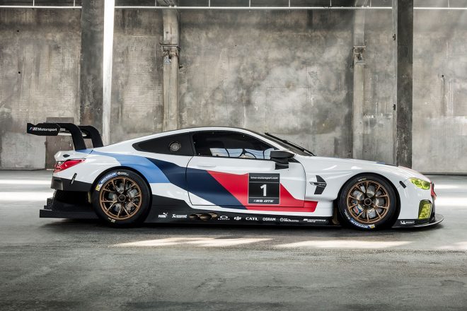BMWが公開した新型GTEマシンの『BMW M8 GTE』