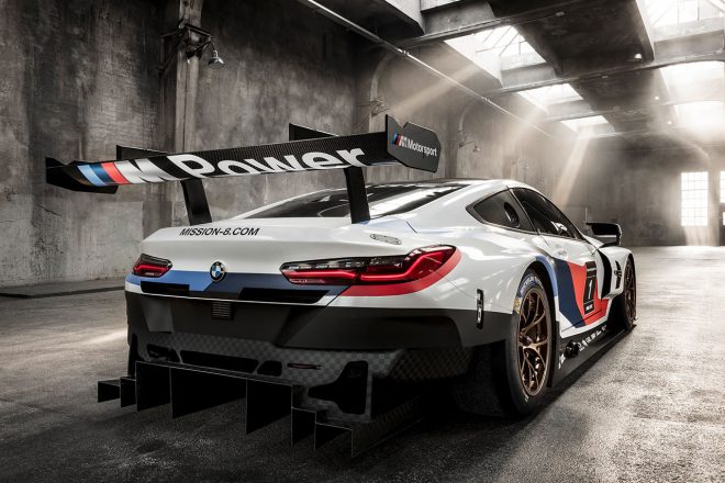 BMWが公開した新型GTEマシンの『BMW M8 GTE』