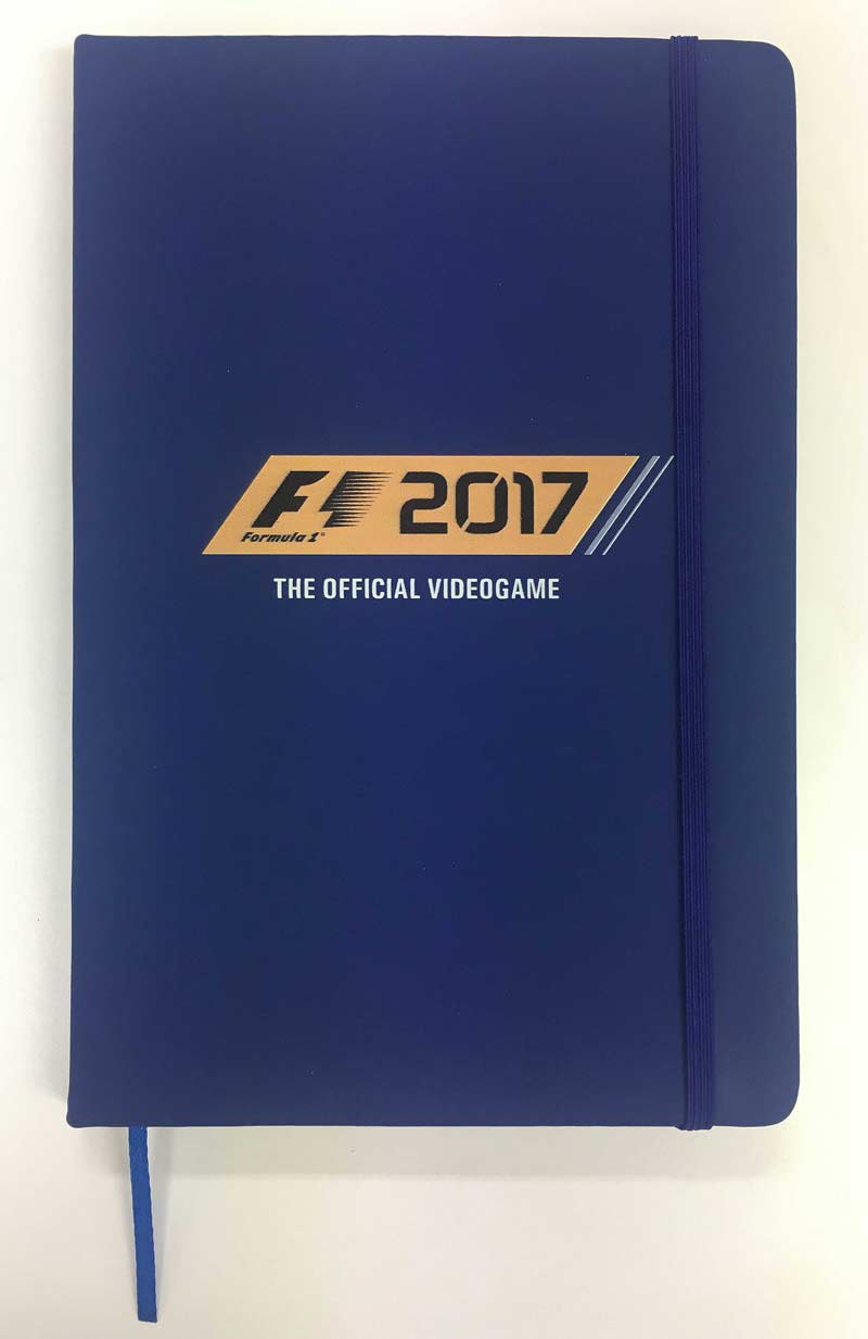 『F1 2017』特製ノートブック