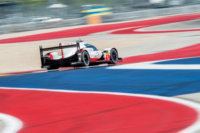 1号車ポルシェ919ハイブリッド 2017WEC第6戦オースティン
