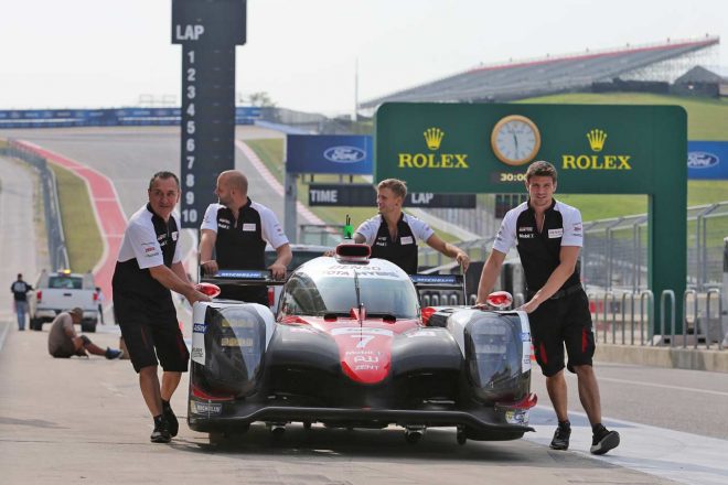 7号車トヨタTS050ハイブリッド 2017WEC第6戦オースティン