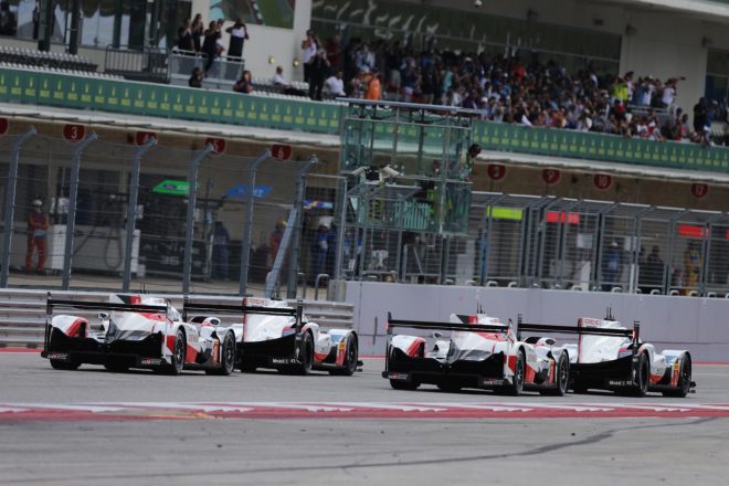 トヨタTS050ハイブリッドとポルシェ919ハイブリッド