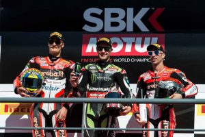 2017年SBK第10戦ポルトガル レース1表彰台