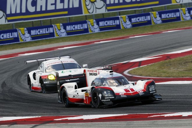 1号車ポルシェ919ハイブリッド