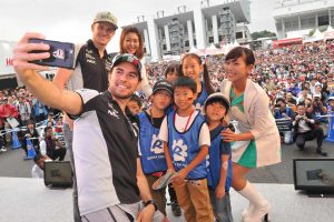 多くのドライバートークショーが行われるF1日本GP