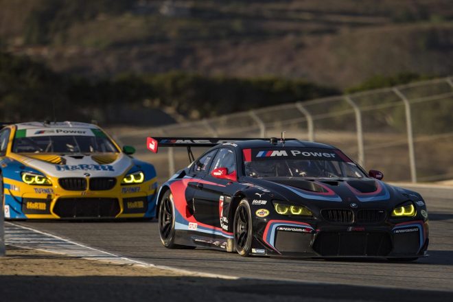 優勝した24号車BMW M6 GTLM