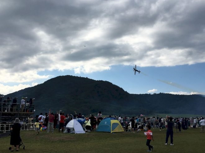 イベントではさまざまな飛行プログラムが実施された