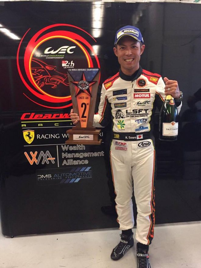 第2戦スパ・フランコルシャン以来の表彰台を獲得した澤圭太